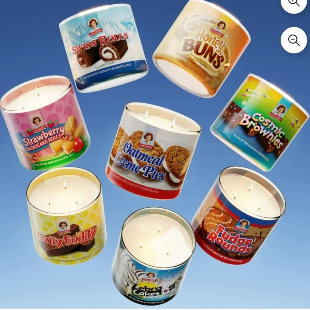 Goose Creek Candles Little Debbie Cosmic Brownie 3 Wick Glass Jar Candle